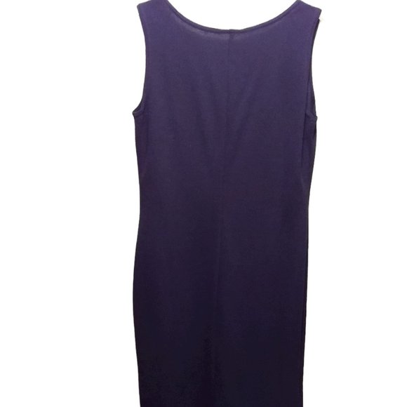 2-Piece Cobalt Blue Sheath Dress and Matching Cardigan Size 14 - Picture 7 of 10